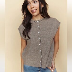 Things Between Short Sleeve Piper Sweater Vest